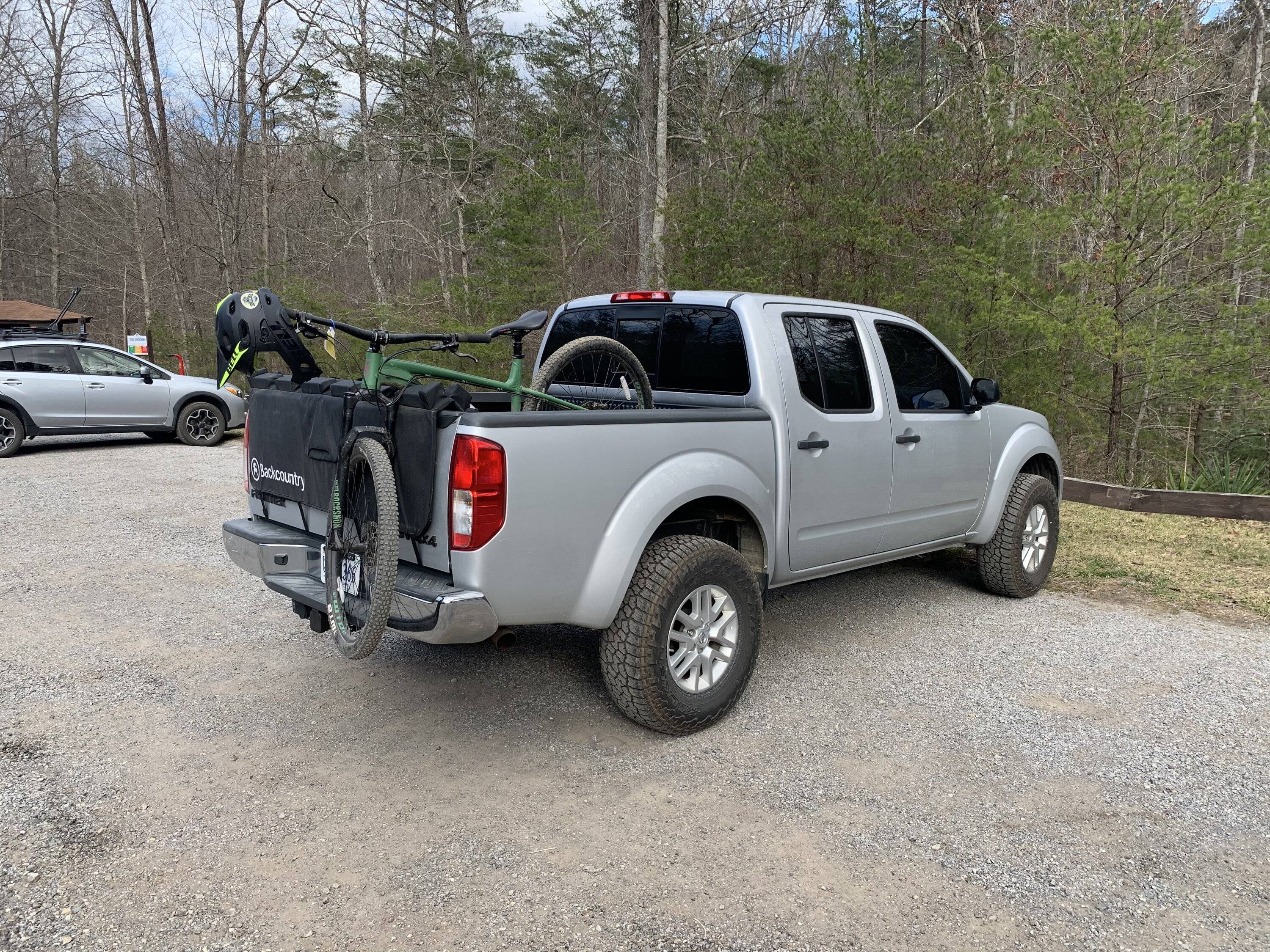 Ford Mustang Mach-E Yakima EXO Cargo/Bike Carrier System setup 02308F41-B8FF-4392-855F-DEC3B0443CEB
