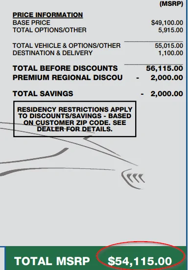 Ford Mustang Mach-E X-plan calculation question 1654901958011