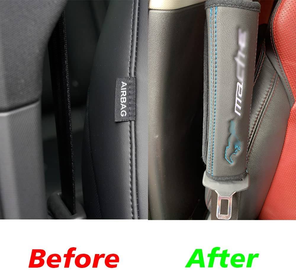 Ford Mustang Mach-E Seat Belt Cushion Pad? add some pony to your Mach E 61ue+nJ2+bL._AC_SL1000_