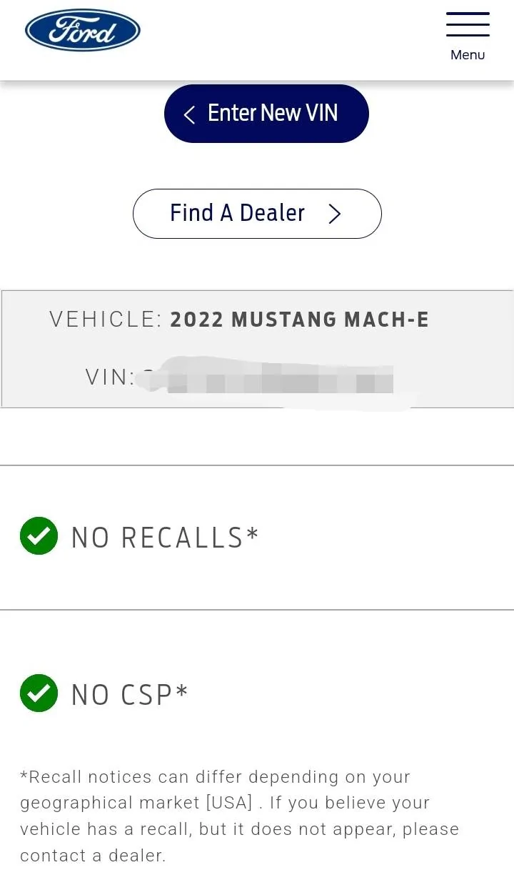 Ford Mustang Mach-E Safety Recall 22S41 - 2021-2022 Mach E - HVBJB Recall [high voltage battery main contactors may overheat] Screenshot_20220613-211149_Kiwi Browser
