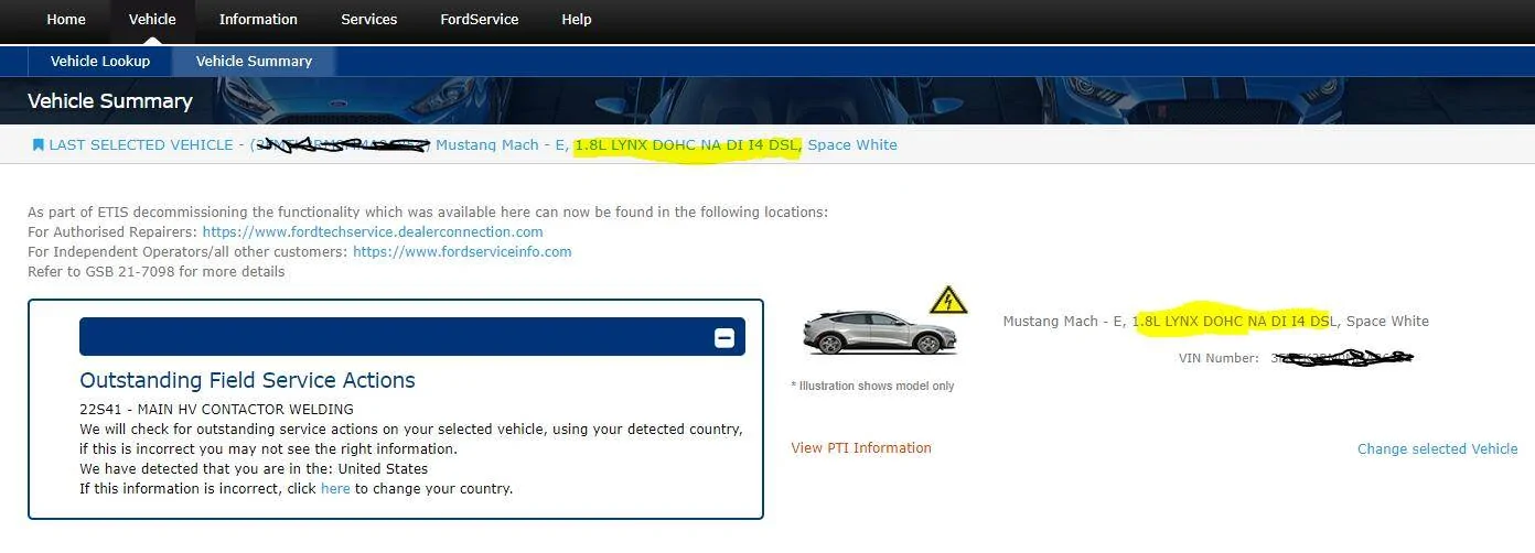 Ford Mustang Mach-E Safety Recall 22S41 - 2021-2022 Mach E - HVBJB Recall [high voltage battery main contactors may overheat] 1655224120506