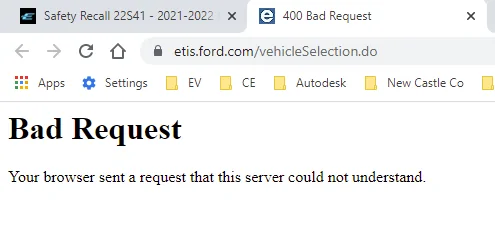Ford Mustang Mach-E Safety Recall 22S41 - 2021-2022 Mach E - HVBJB Recall [high voltage battery main contactors may overheat] 1655225881101