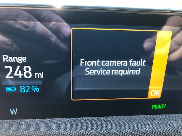Ford Mustang Mach-E Front Camera Fault & Pre-Collision Assist Not Available Errors IMG_1437