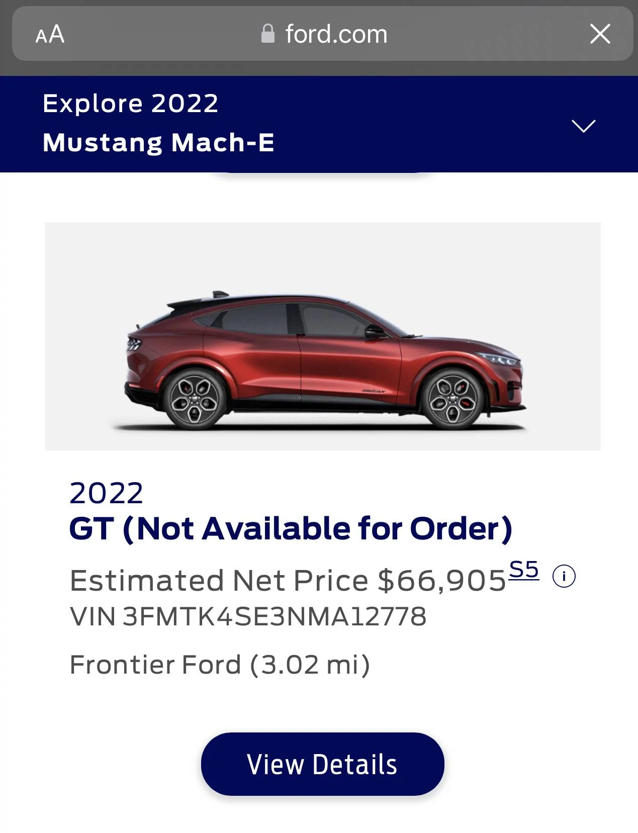 Ford Mustang Mach-E 2022 production cancellations 5845AFDE-2C93-4F12-AC0B-8E90AB26EB95
