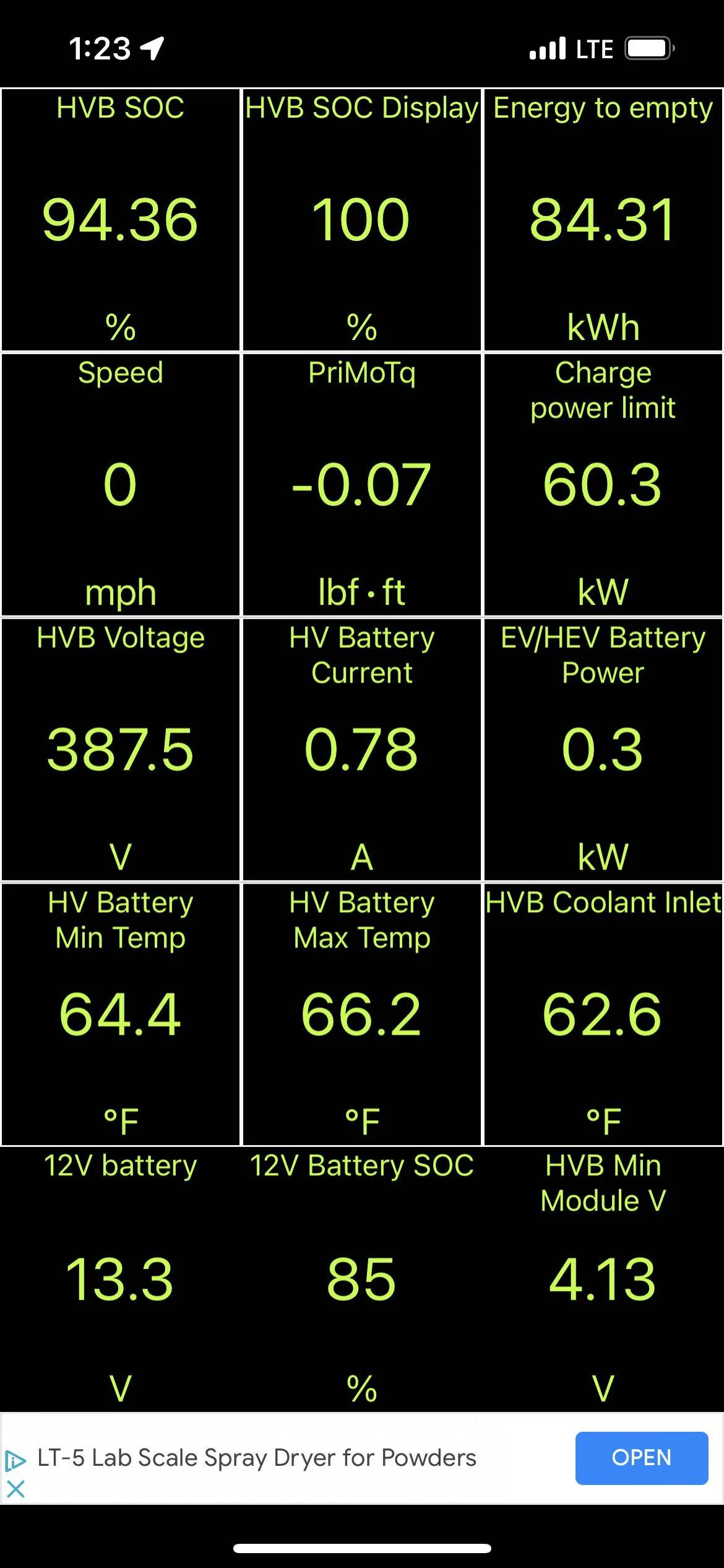 Ford Mustang Mach-E Range estimate not adding up? car-scanner-100-charged