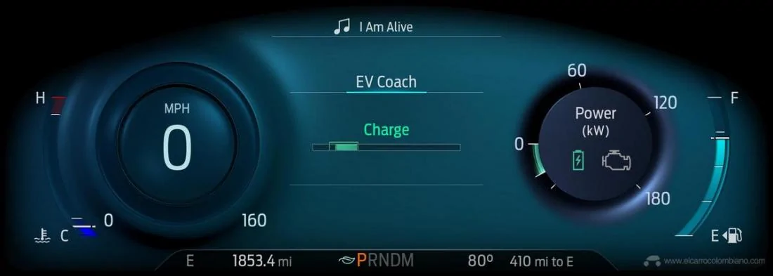 Ford Mustang Mach-E What features do you think Ford will include in PowerUp 3.0+ MY20SYNC_CX482_SxCluster_FHEV_EVCoach