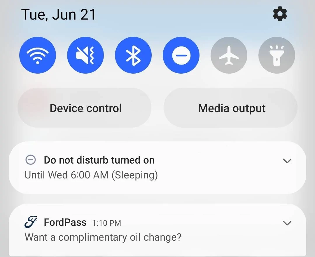 Ford Mustang Mach-E complimentary oil change Screenshot_20220621-221306_One UI Hom