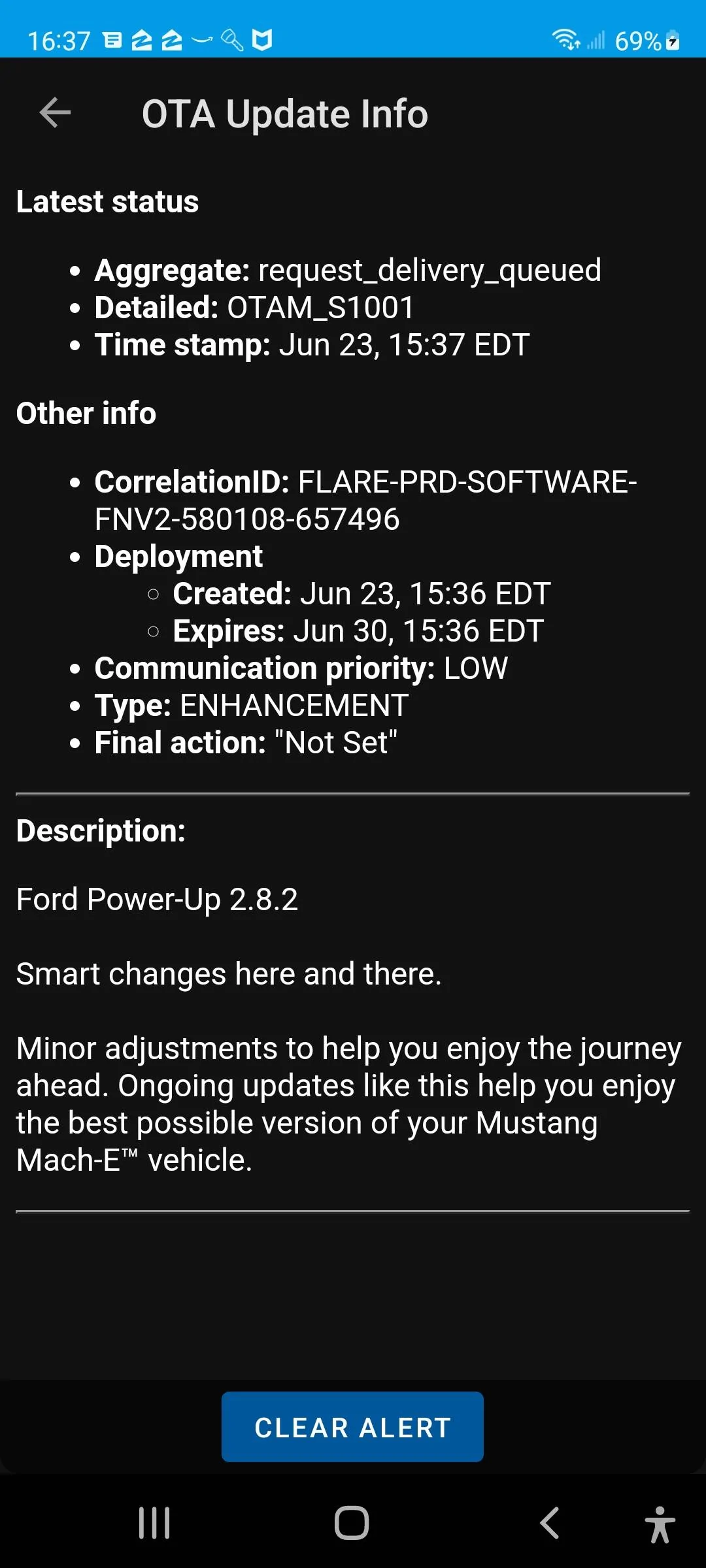 Ford Mustang Mach-E Comprehensive PowerUp (OTA) Poll (1.x-2.x) 1656021313716