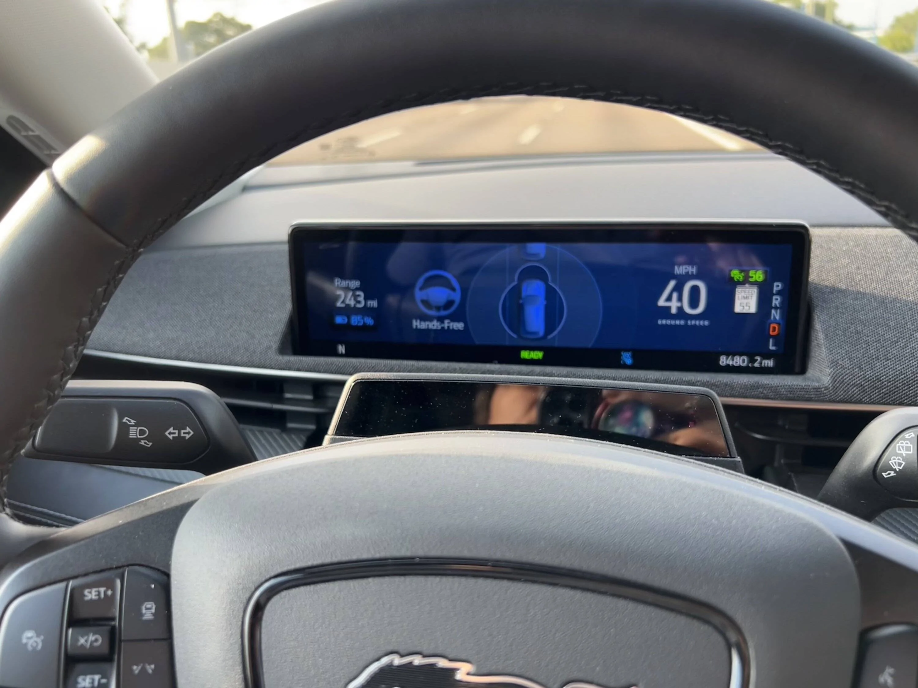 Ford Mustang Mach-E Bluecruise back and forth oscillation C144ACF6-3D67-44E2-8042-559BD94DA908