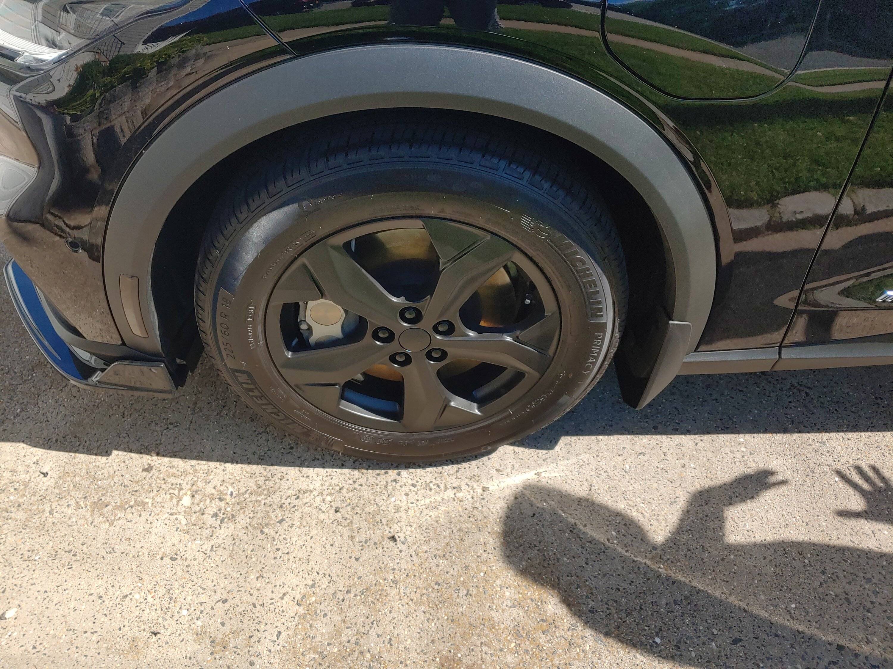 Ford Mustang Mach-E Dipped my rims! 20220605_160153