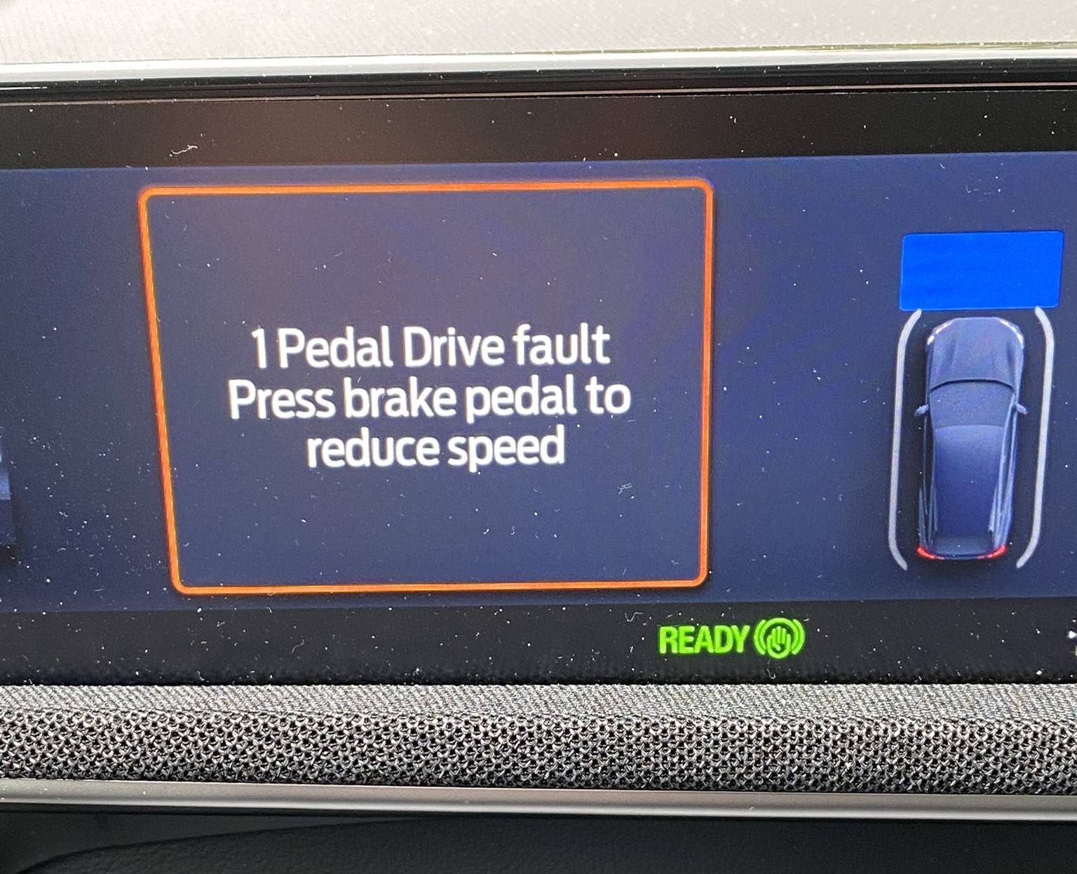 Ford Mustang Mach-E 1-Pedal Drive Turns Itself Off / Disengages Itself while Driving IMG_4519