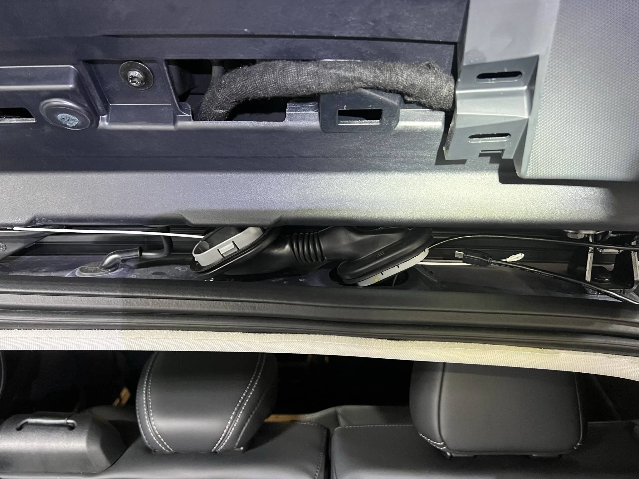 Ford Mustang Mach-E DIY Tutorial for Hardwiring a Dashcam and Radar Detector IMG_2177[1]