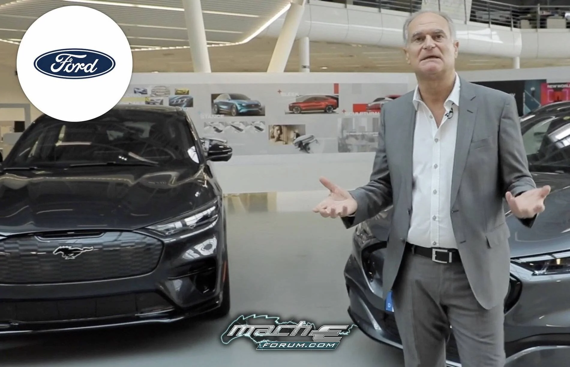 Ford Mustang Mach-E DARK MATTER GRAY Mach-E Photos Dark Matter Gray Mach-E GT first look
