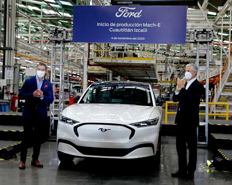 Ford Mustang Mach-E Mustang Mach-E Presentation Inside Mexico Plant mustang-ford-4
