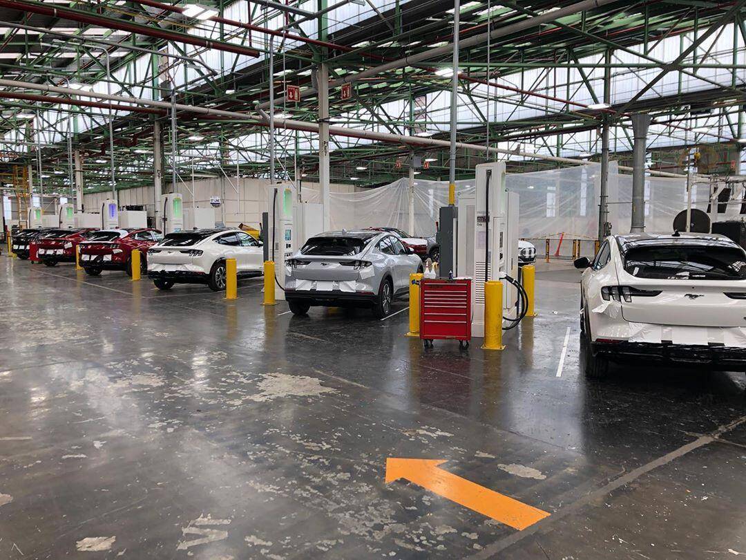 Ford Mustang Mach-E Mustang Mach-E Presentation Inside Mexico Plant 1604787725000