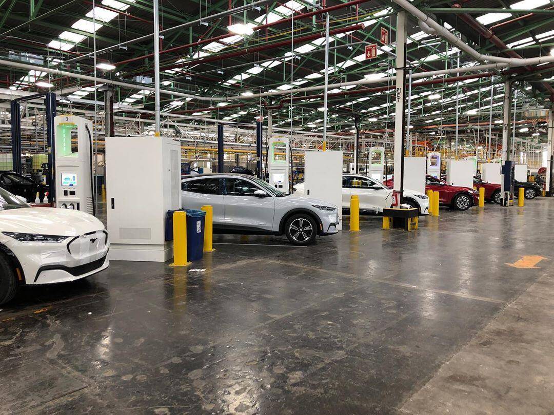 Ford Mustang Mach-E Mustang Mach-E Presentation Inside Mexico Plant 1604787736959