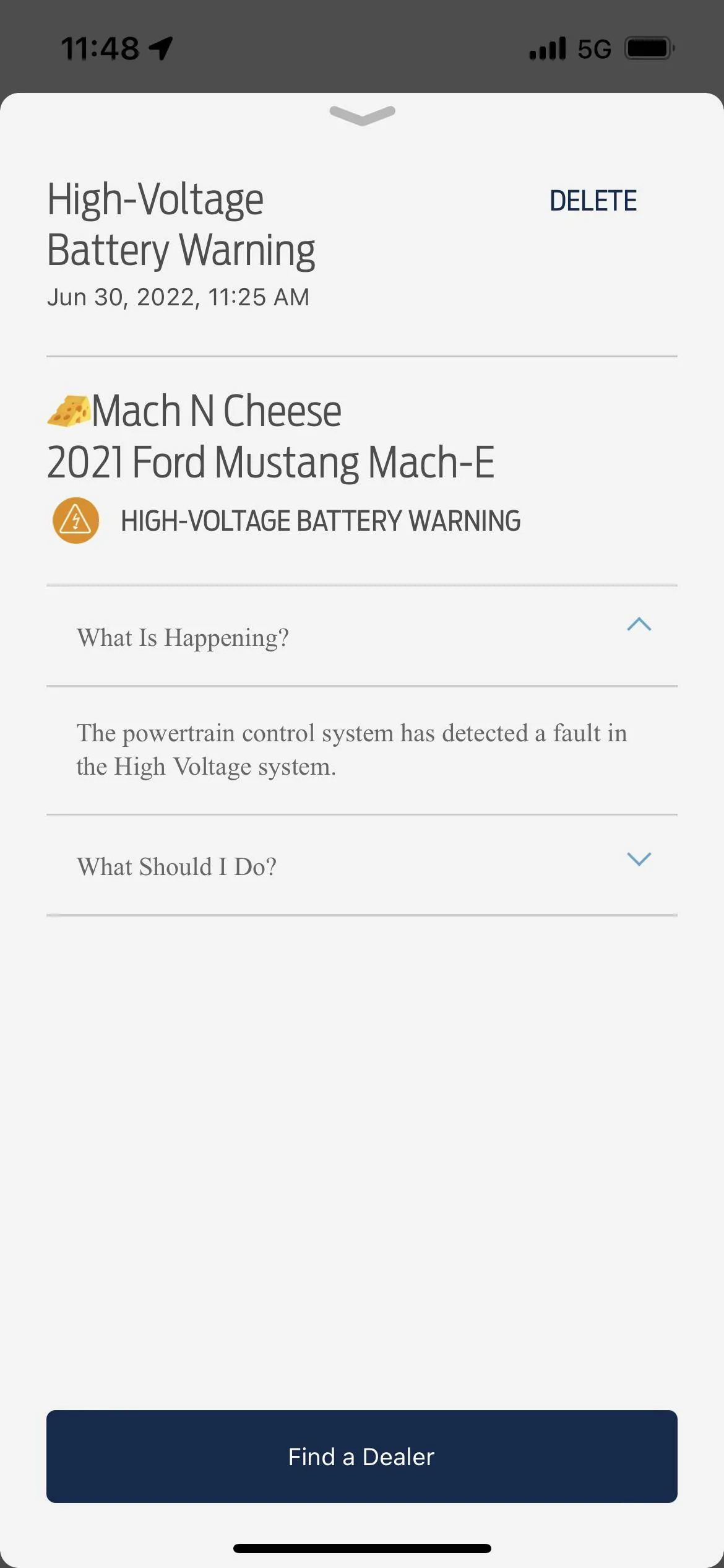 Ford Mustang Mach-E 😭😭😭 POST BATTERY CONTACTOR RECALL -- FIRST JUNCTION BOX FAILURE 😭😭😭😭 IMG_0511