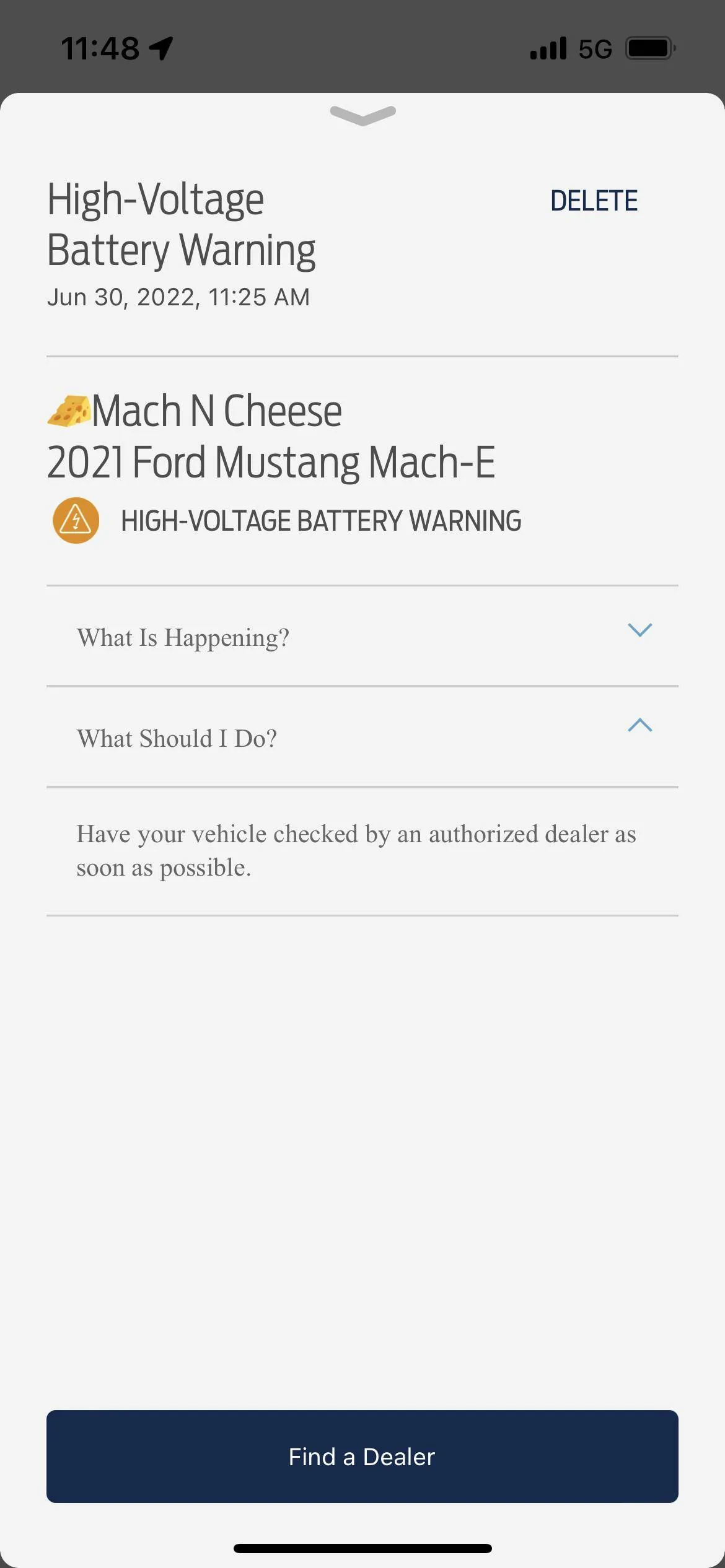 Ford Mustang Mach-E 😭😭😭 POST BATTERY CONTACTOR RECALL -- FIRST JUNCTION BOX FAILURE 😭😭😭😭 IMG_0512