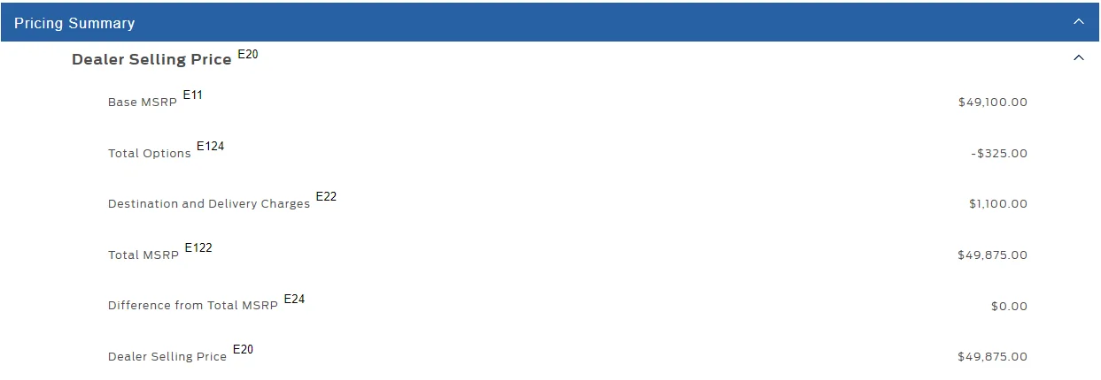 Ford Mustang Mach-E Price Protection 1656698579141