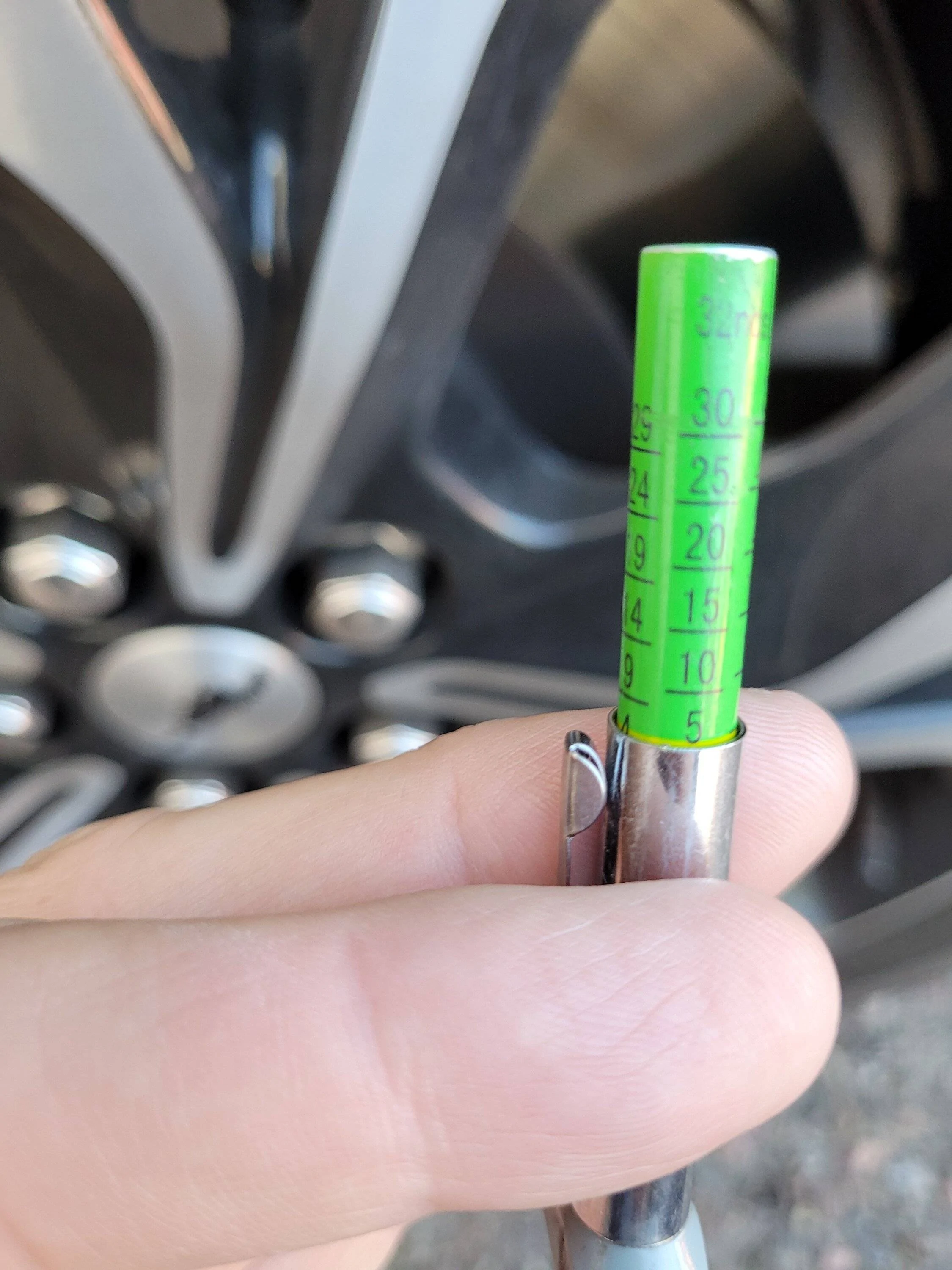 Ford Mustang Mach-E Rotating tires at 21k miles 20220701_163059