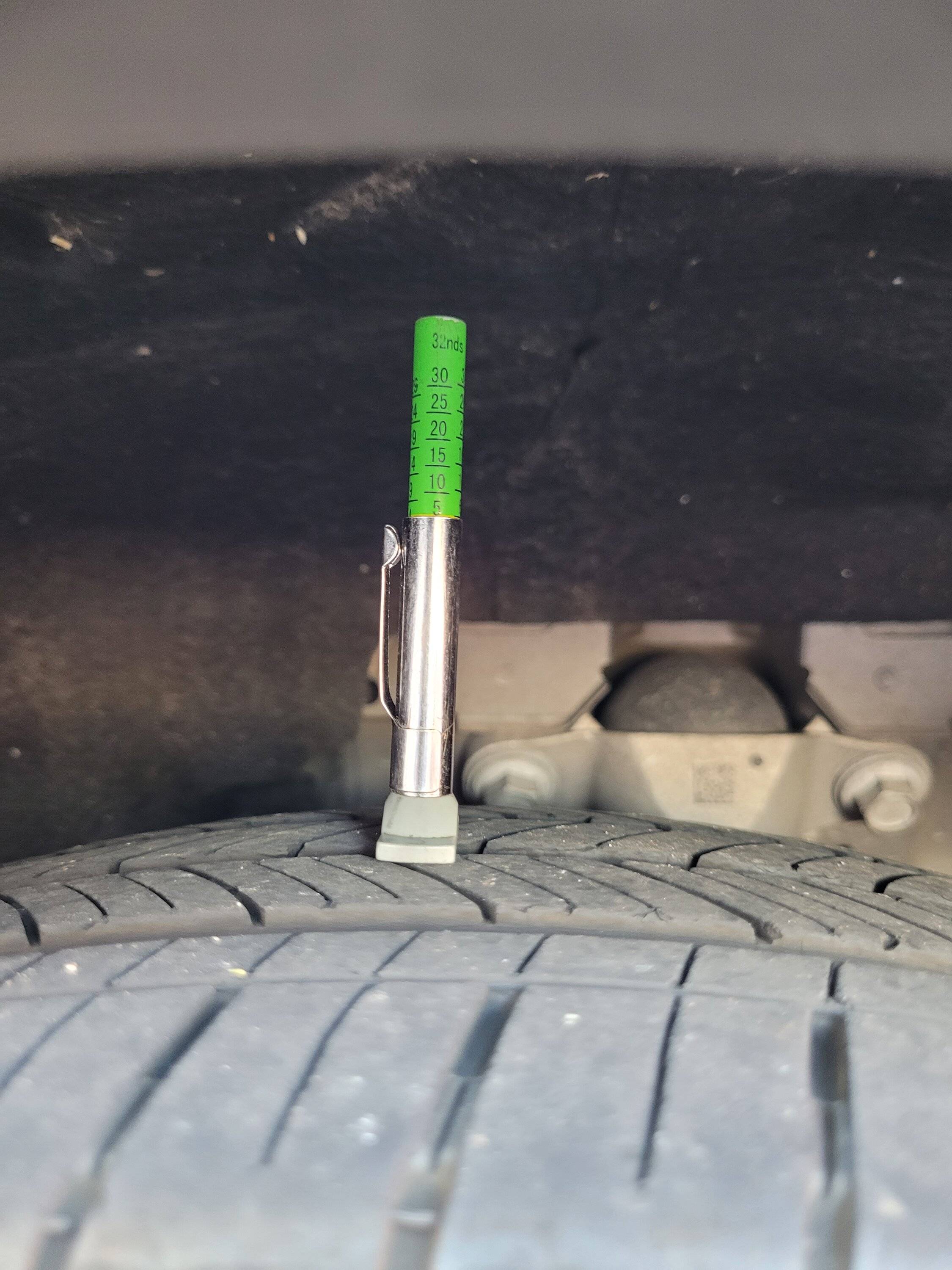 Ford Mustang Mach-E Rotating tires at 21k miles 20220701_163143