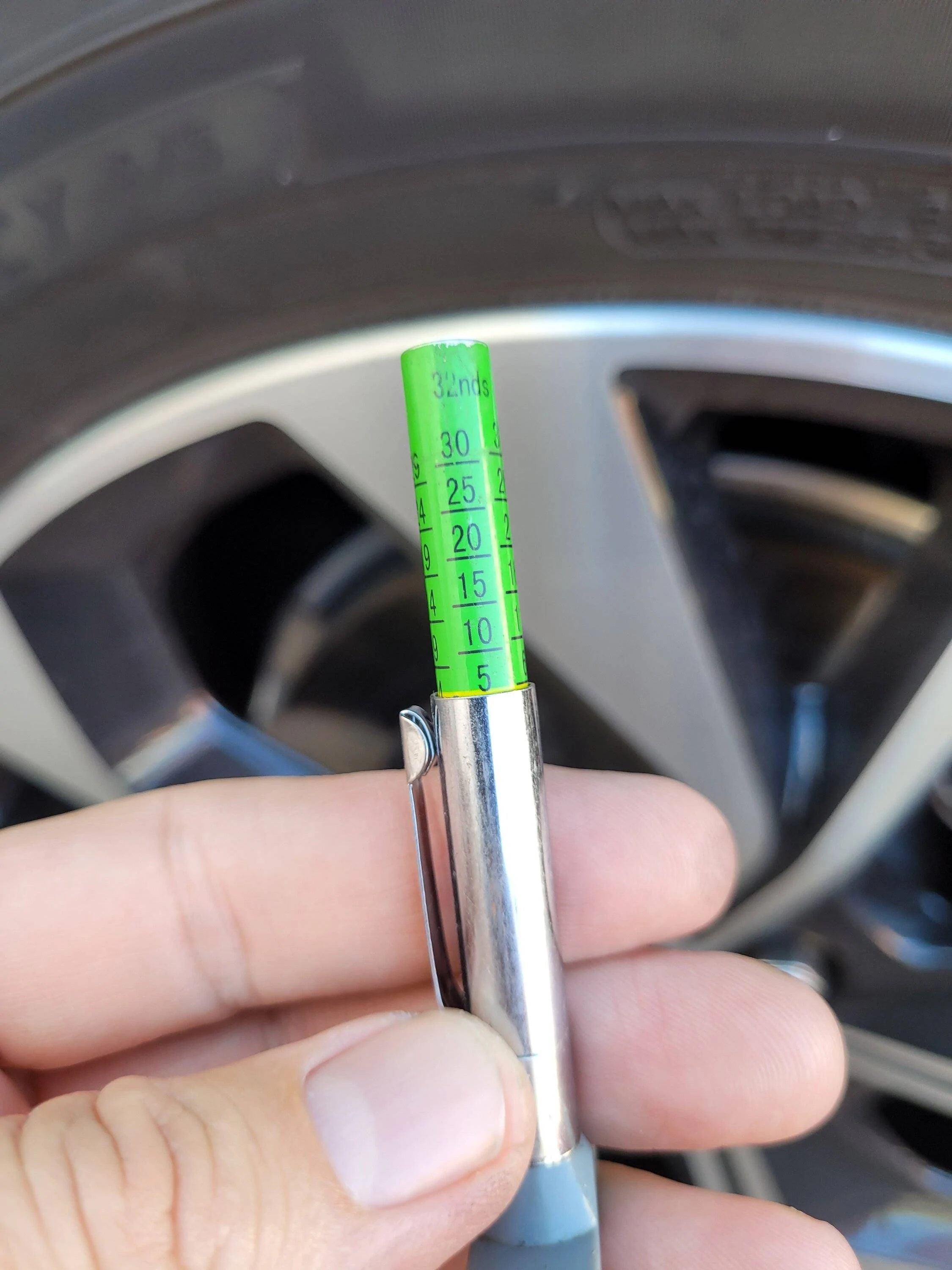 Ford Mustang Mach-E Rotating tires at 21k miles 20220701_163154