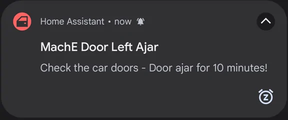 Ford Mustang Mach-E Home Assistant Automations - Show them off!!! 1656973186515