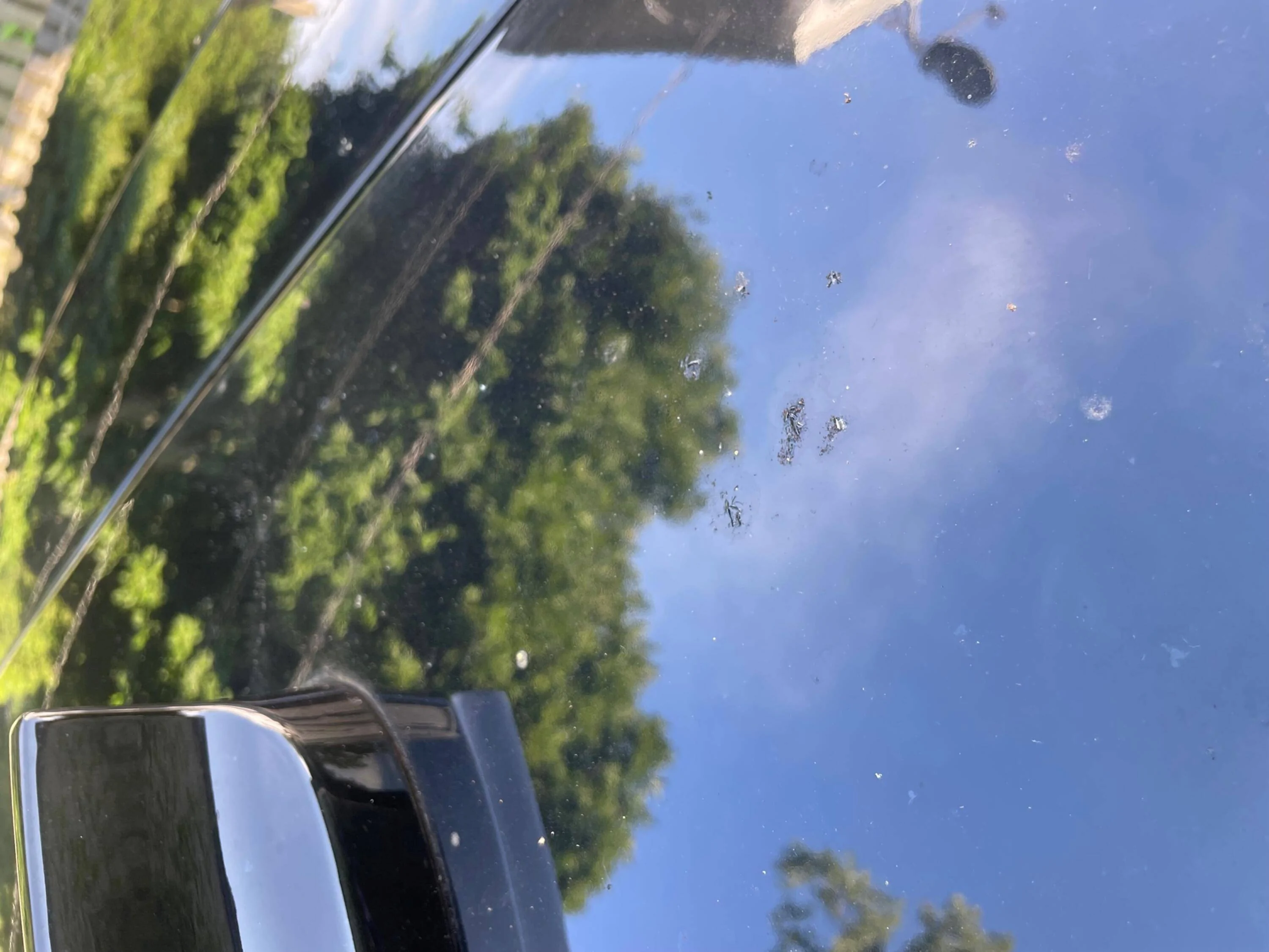 Ford Mustang Mach-E Damaged roof paint 1657029176676