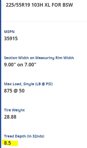 Ford Mustang Mach-E How many miles on stock tires? 1657135014170