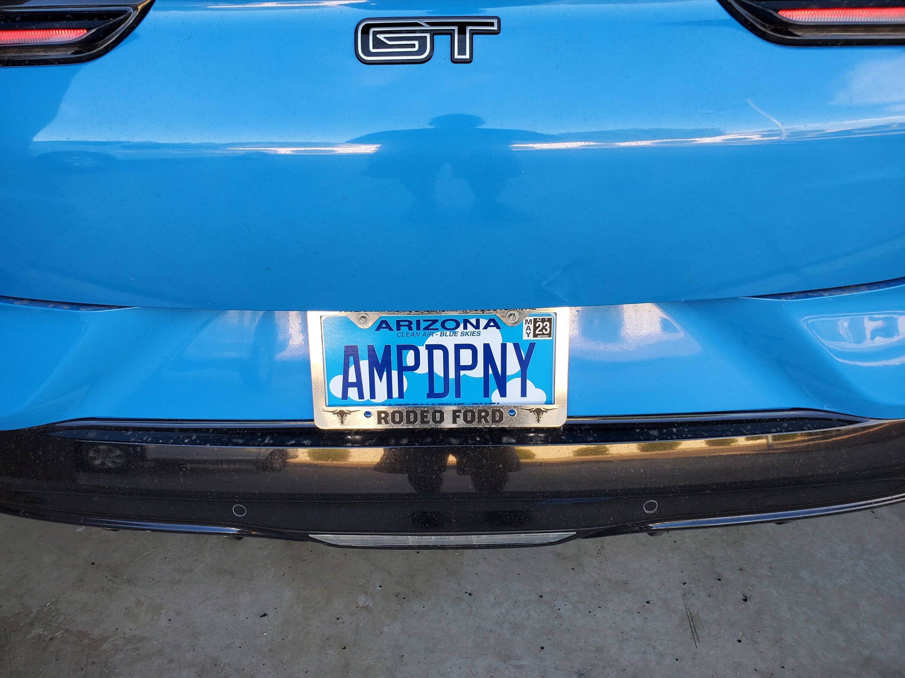 Ford Mustang Mach-E Custom Vanity Plates - What's Yours? 20220628_181235