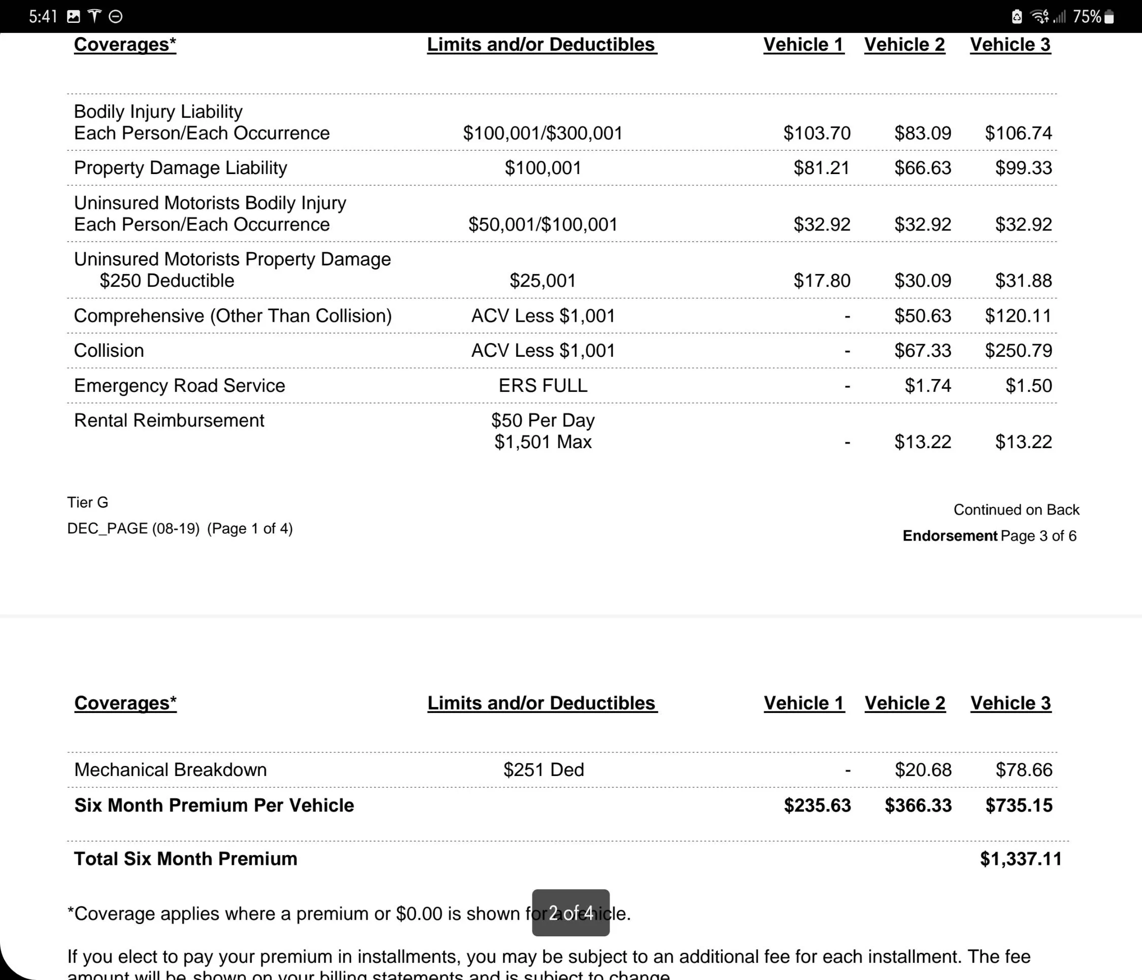 Ford Mustang Mach-E Highest Category for Insurance Premiums? Screenshot_20220702-054152_OneDriv