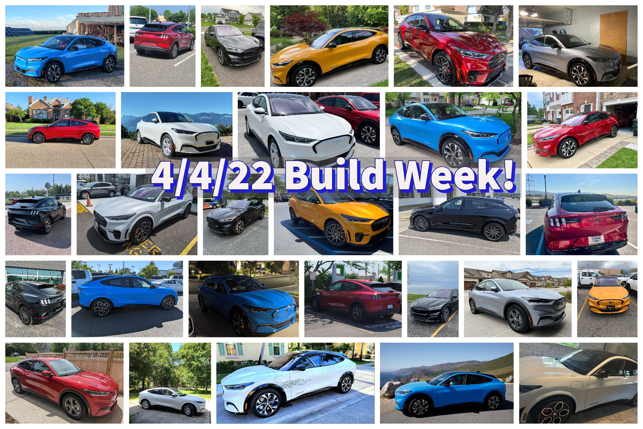 Ford Mustang Mach-E 04/04/22 Build Week Chat My project (2)