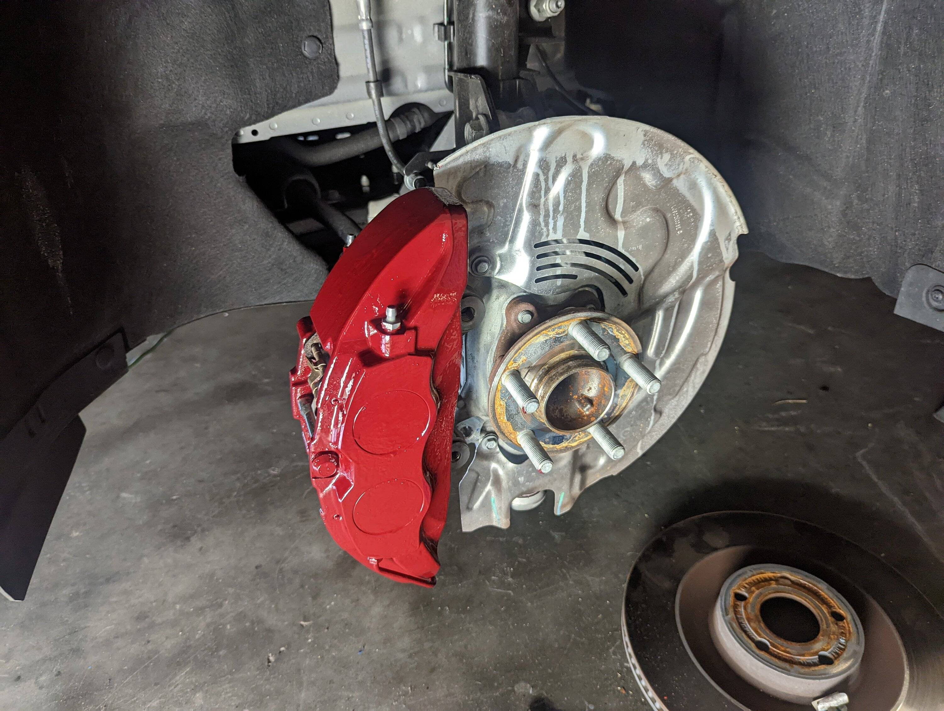 Ford Mustang Mach-E I need caliper covers for the mach e brakes PXL_20220716_180713187