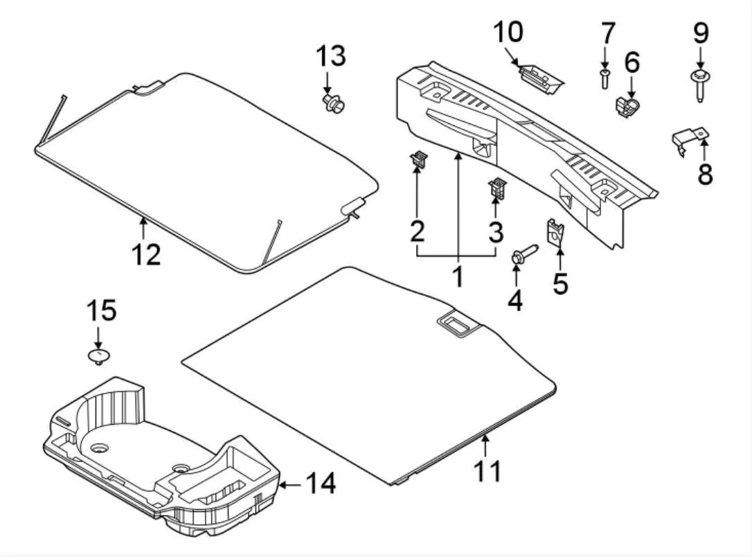 Ford Mustang Mach-E Trunk Storage Support Bracket Part Number? Screen Shot 2022-07-17 at 9.10.42 PM