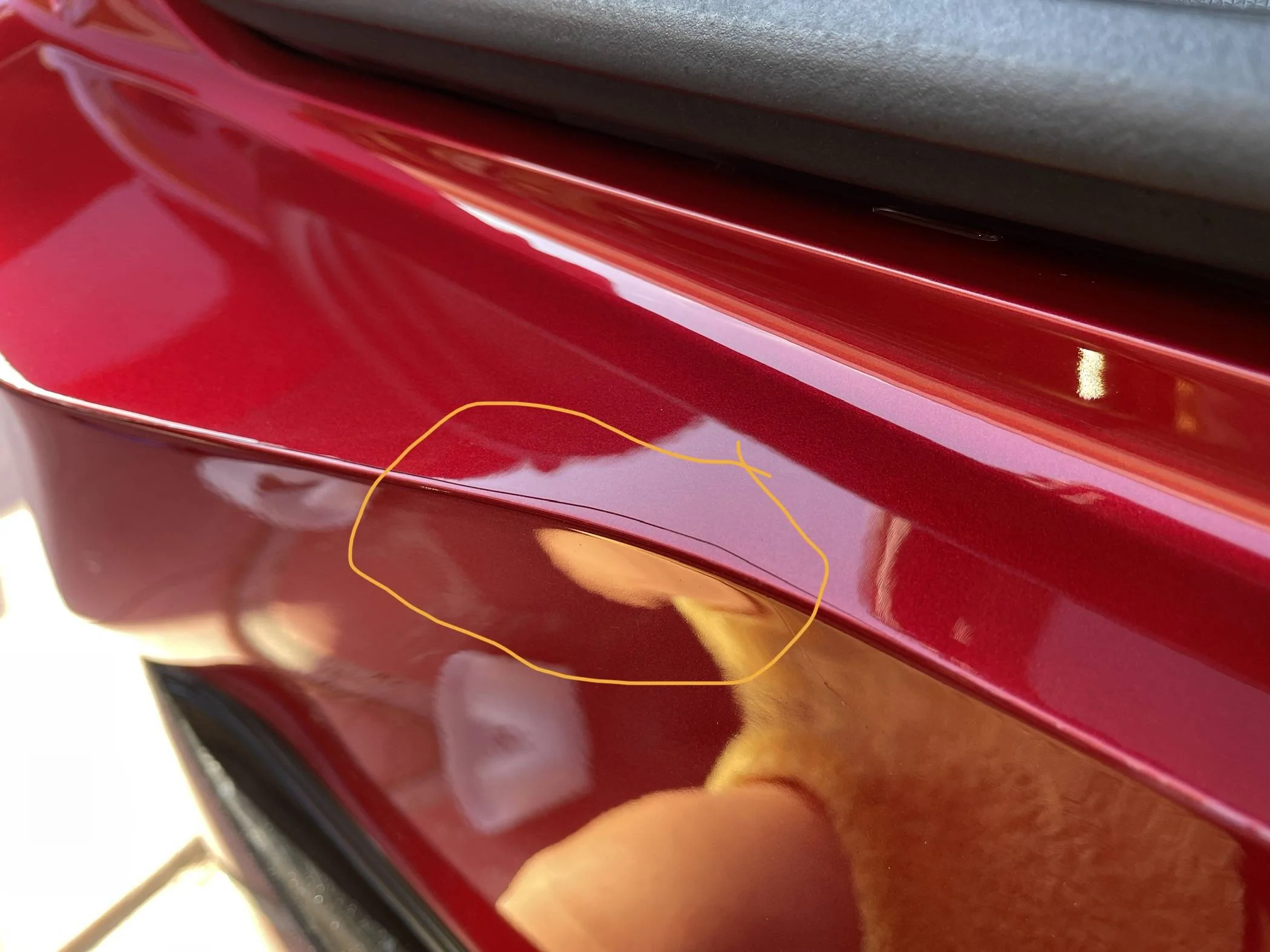Ford Mustang Mach-E Installed the AOSK Rear Bumper PPF 1658306758510