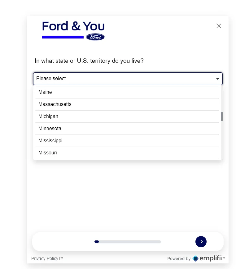 Ford Mustang Mach-E Ford Early Access - Survey 1658341318346