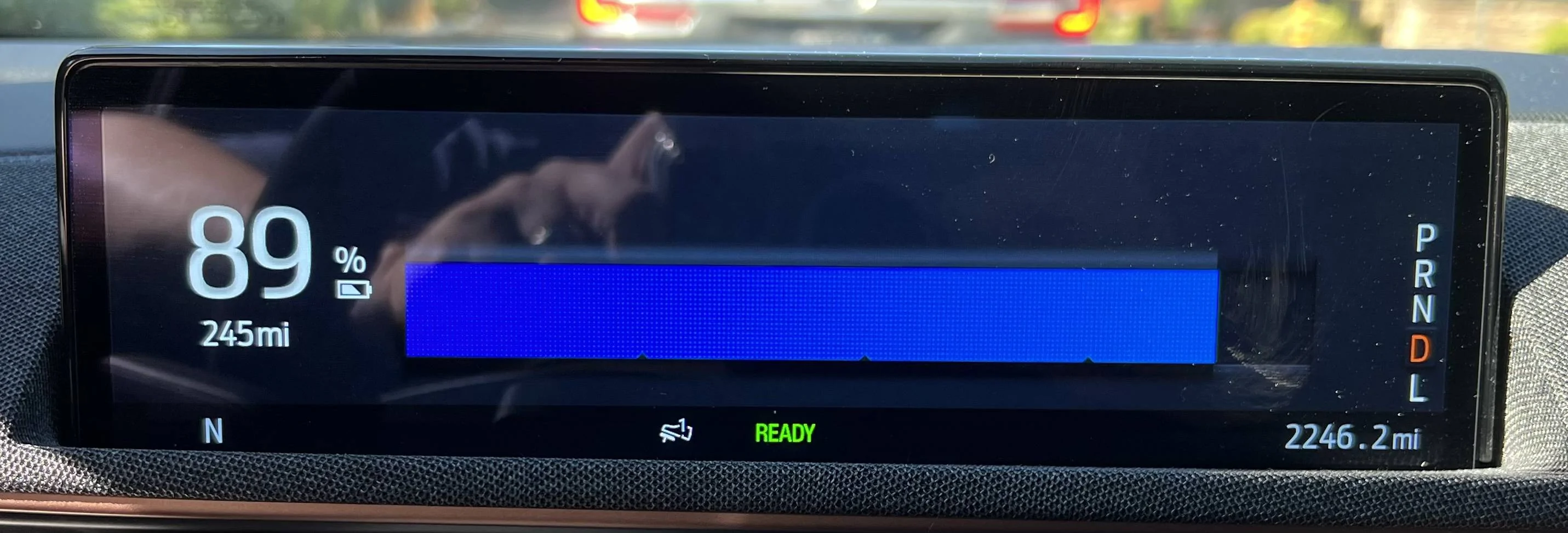 Ford Mustang Mach-E What is this instrument panel UI? B1AD2182-E8D2-4833-9CF2-8F9994639D88