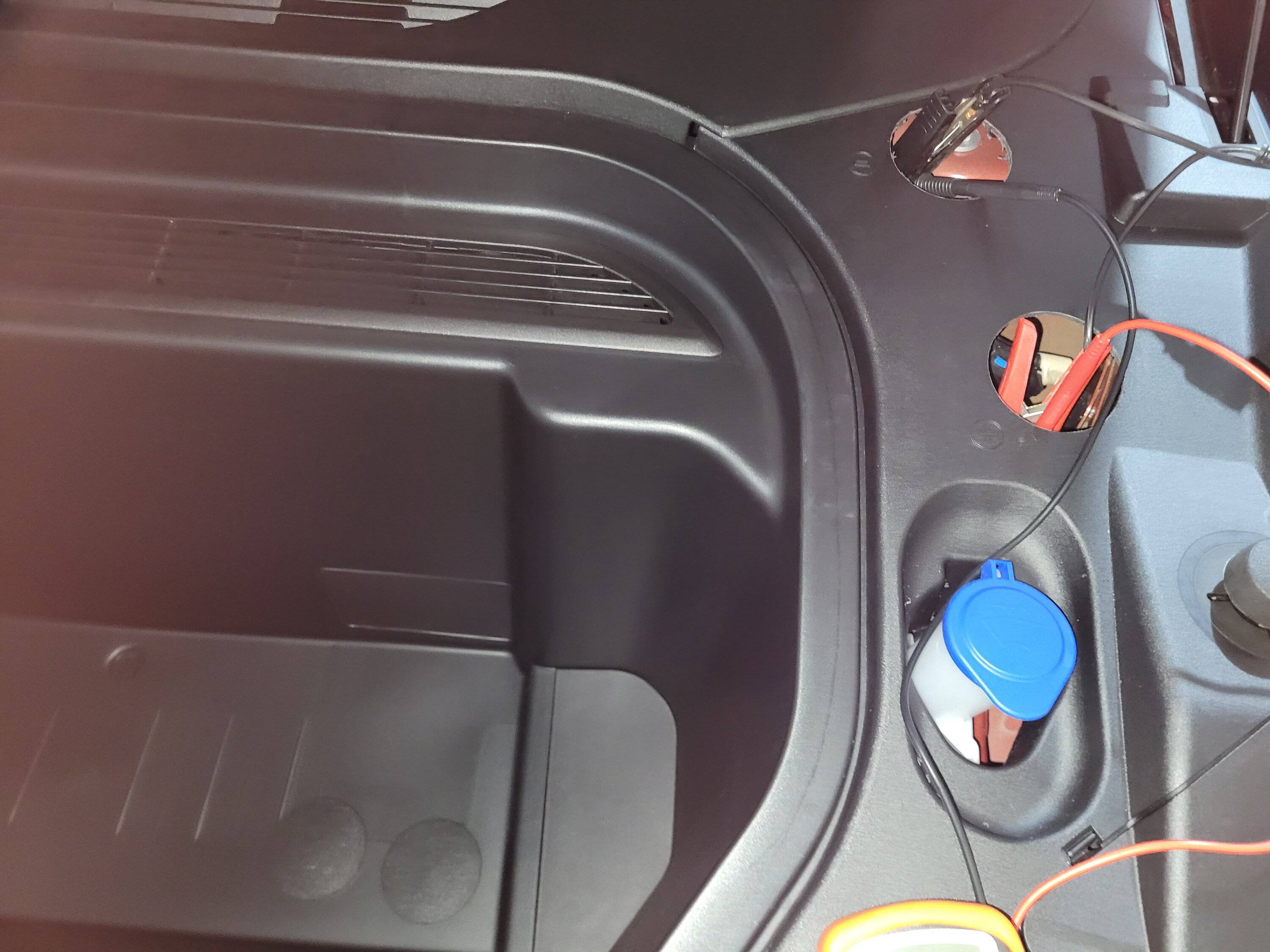 Ford Mustang Mach-E [Guide] Better Jump Point Access (Battery Access) 20220602_113145