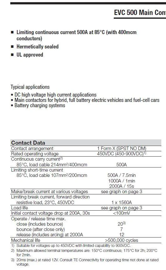 Ford Mustang Mach-E A primer on EV power contactors current