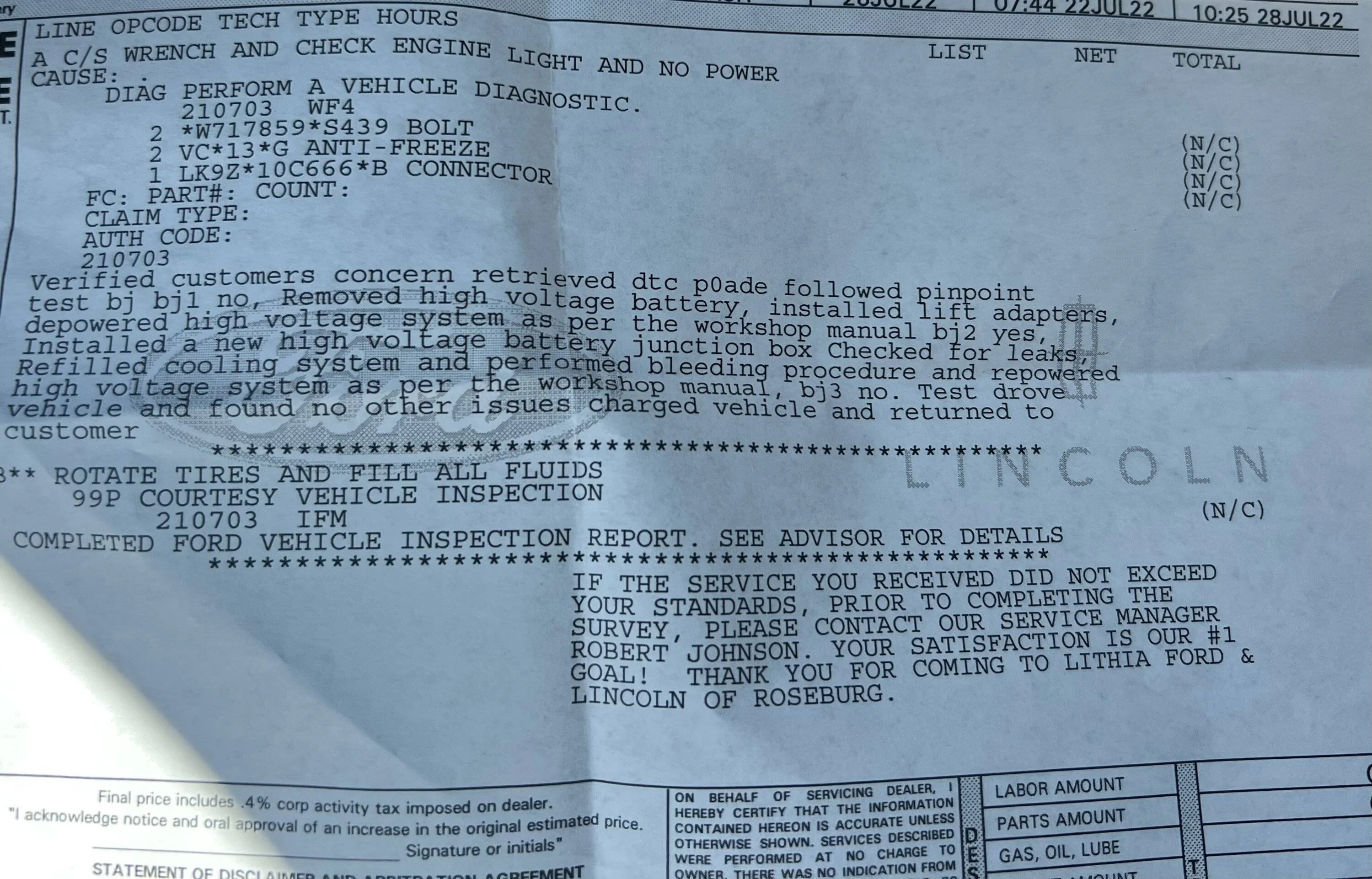Ford Mustang Mach-E LOOKS LIKE ANOTHER HVJB FAILURE 2021 GTPE  10K MILES🤦‍♂️ 21A00377-8EE0-498E-91DB-5F16ADE0E08C