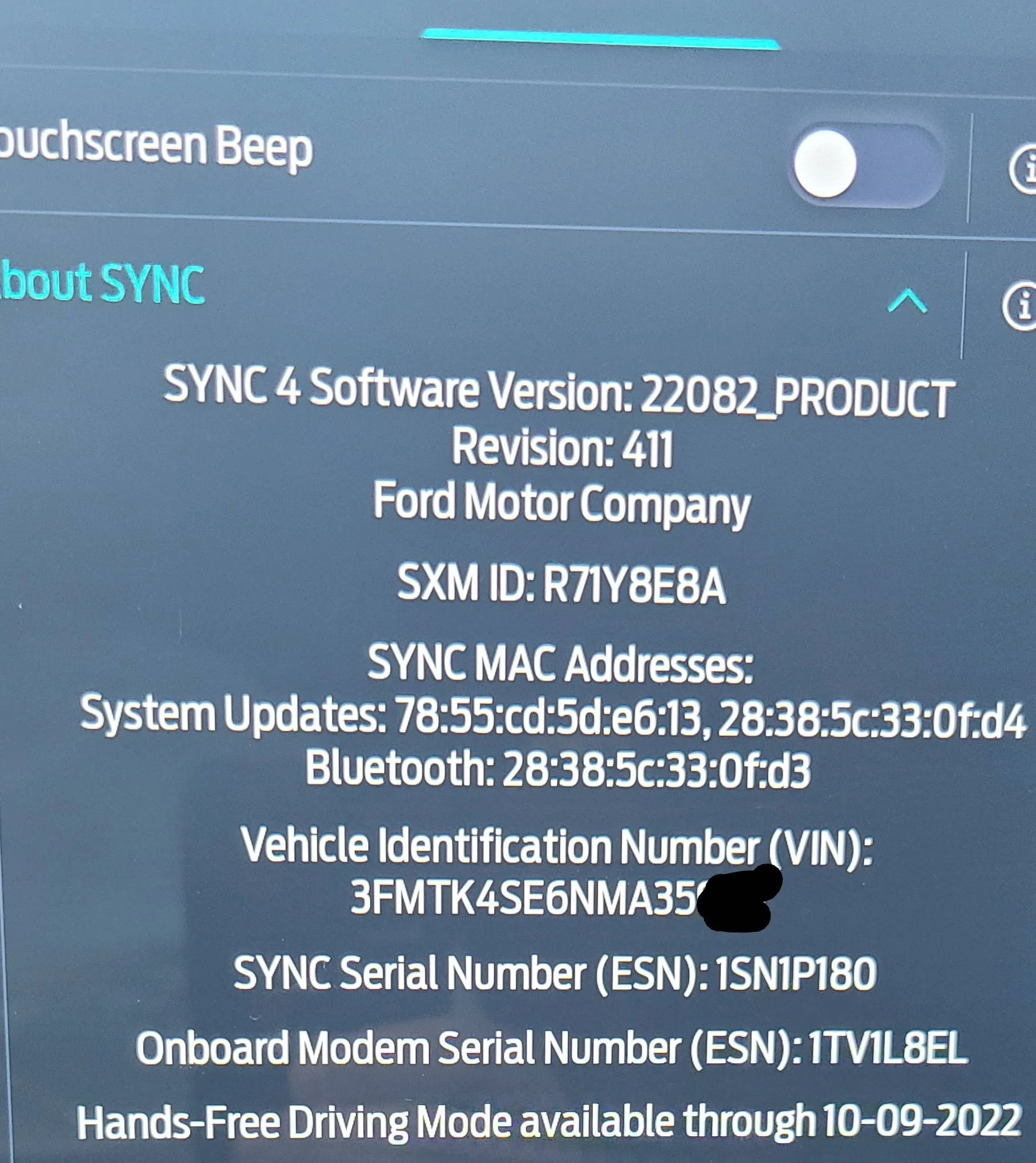 Ford Mustang Mach-E We have full-screen Android Auto! Which update initiated this? 20220728_195937-2-jpg