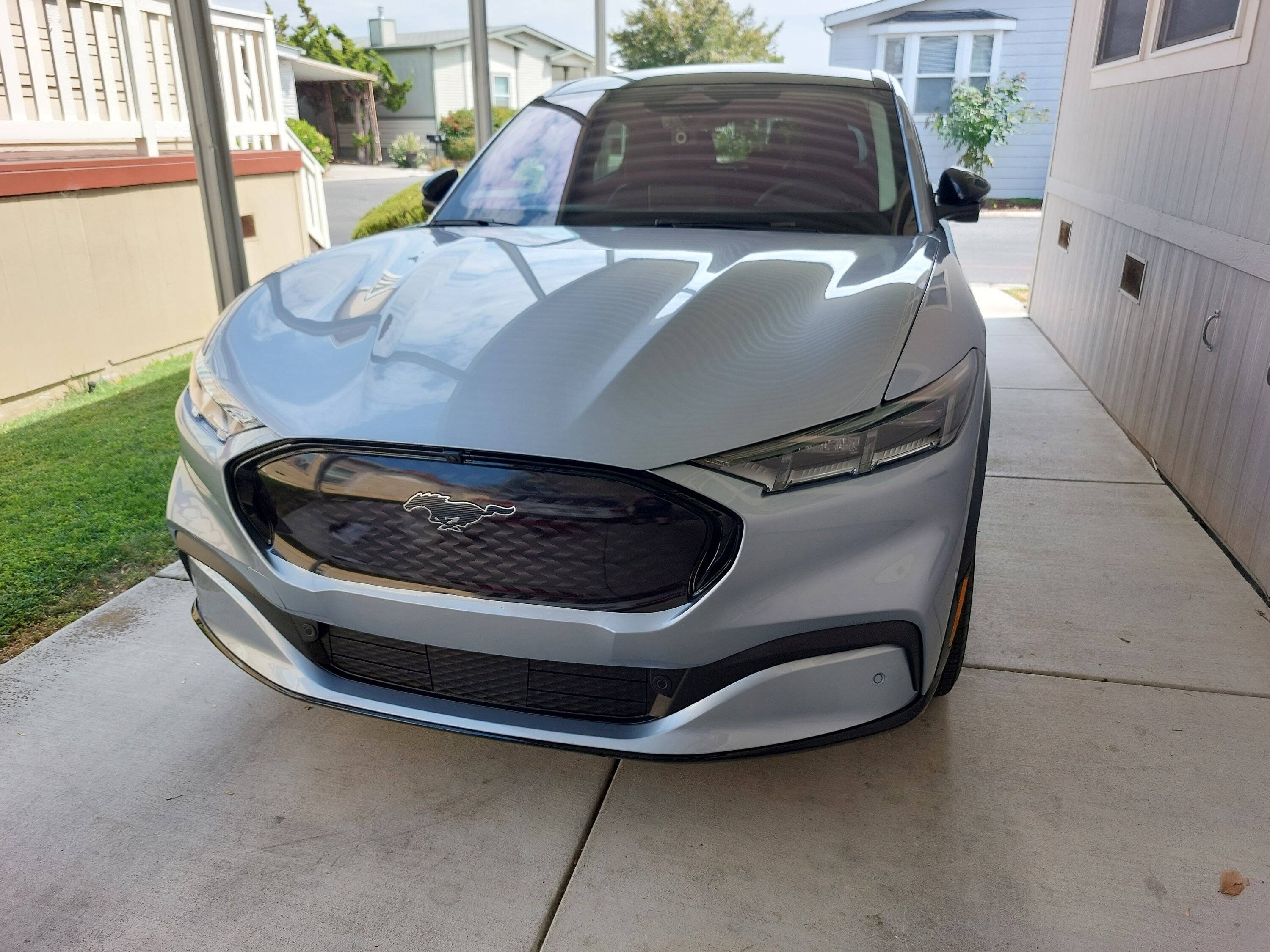 Ford Mustang Mach-E Gengar is getting a grille wrap 20220730_144928