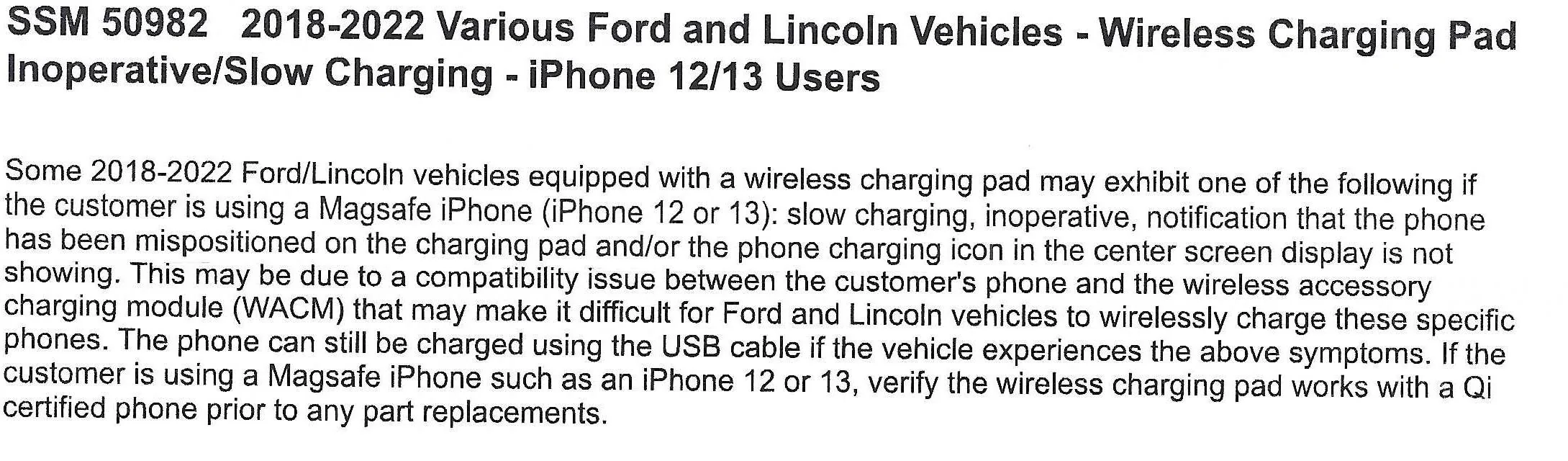 Ford Mustang Mach-E Broken Wireless Charger? Ford SSM 50982.jpeg