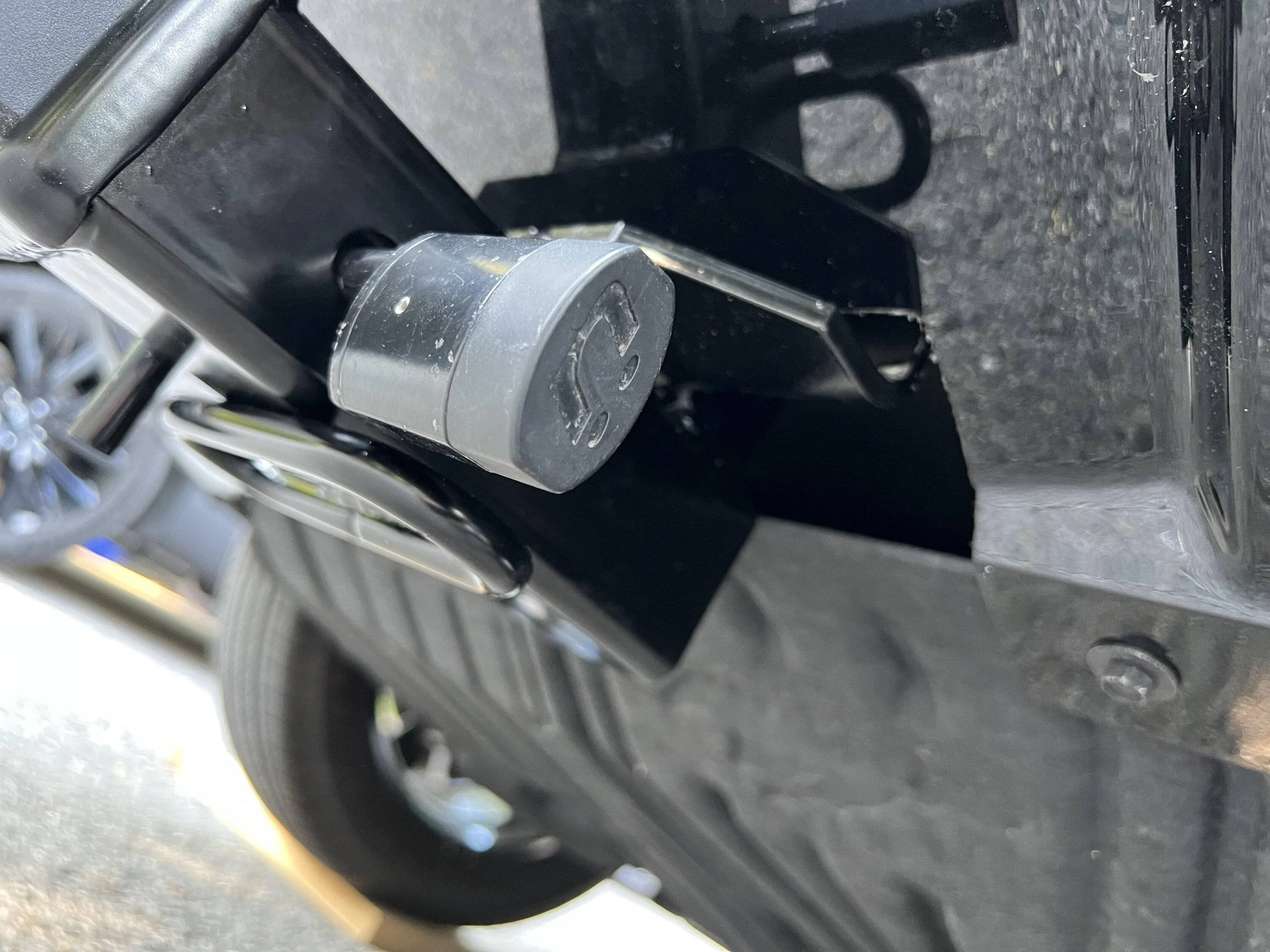 Ford Mustang Mach-E Draw-tite Trailer Hitch Receiver Install cutout