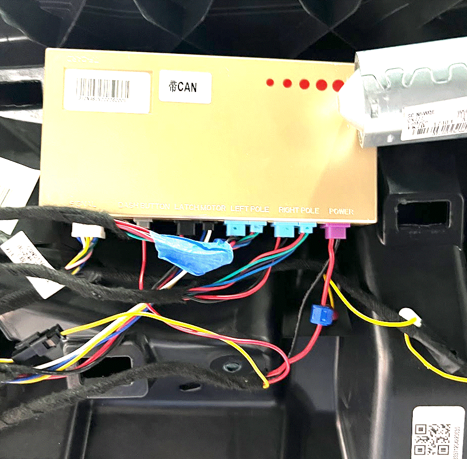 Ford Mustang Mach-E Finally got around installing the aftermarket autolift gate with foot module for CR1 2