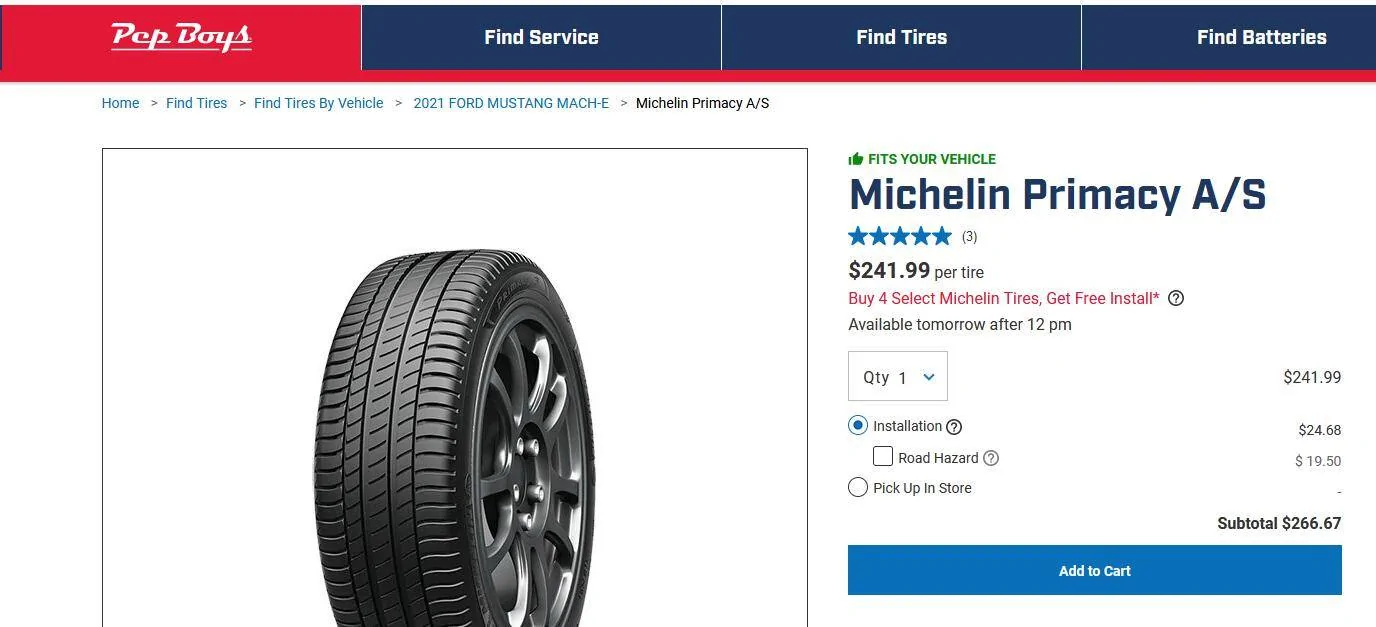 Ford Mustang Mach-E Tire Replacement PSA - Verify Everything 1659545212525