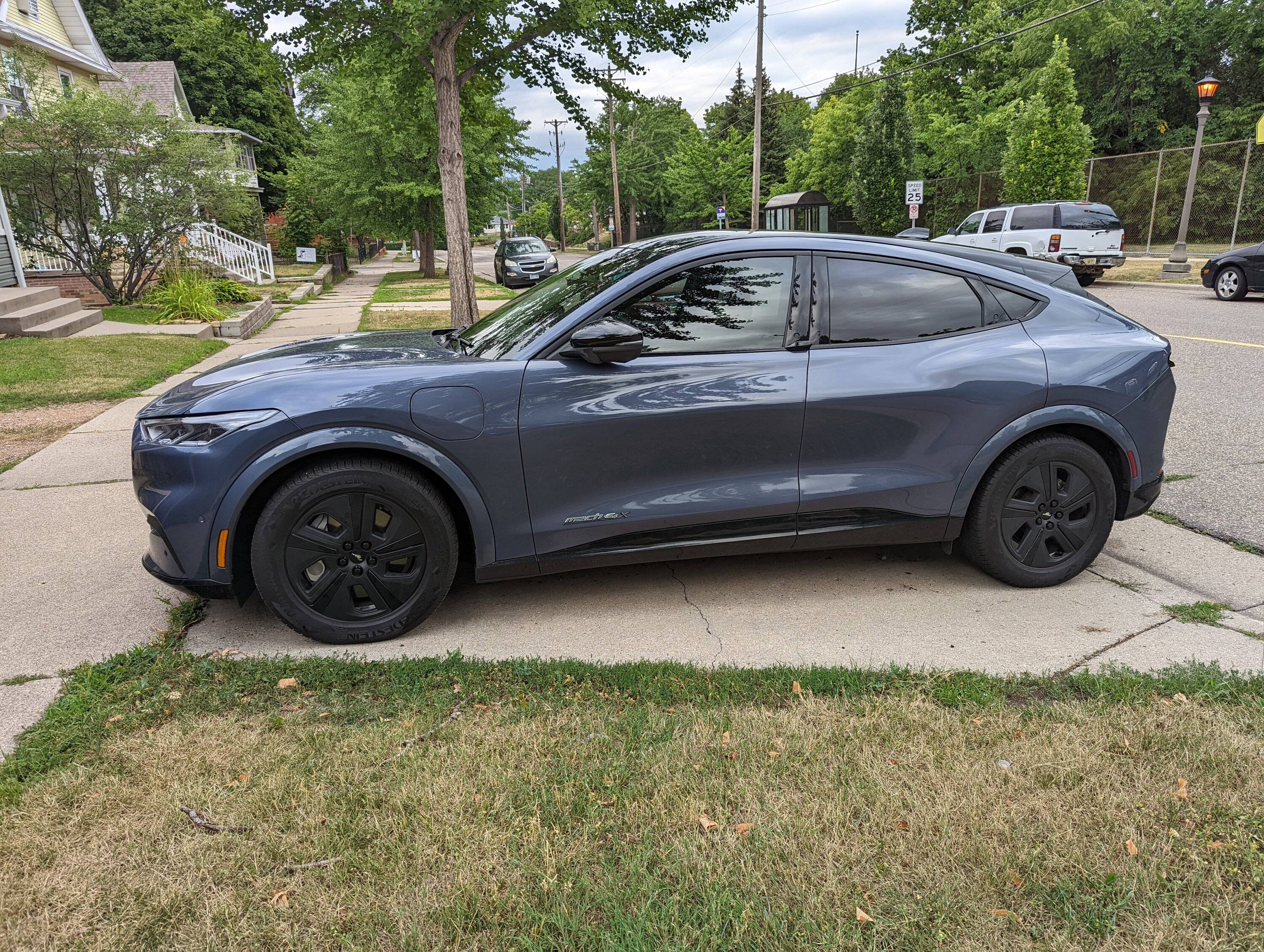 Ford Mustang Mach-E GT Performance Edition 20" wheels now available aftersales for $1430 per set (TPMS included) - Part # M-1007K-M2080 PXL_20220726_232847535