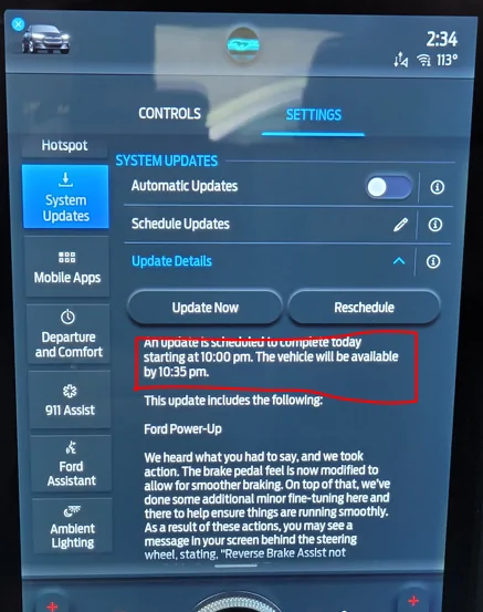 Ford Mustang Mach-E 22S41 & 22S29 Recall OTA Software Are Out 1659630316738