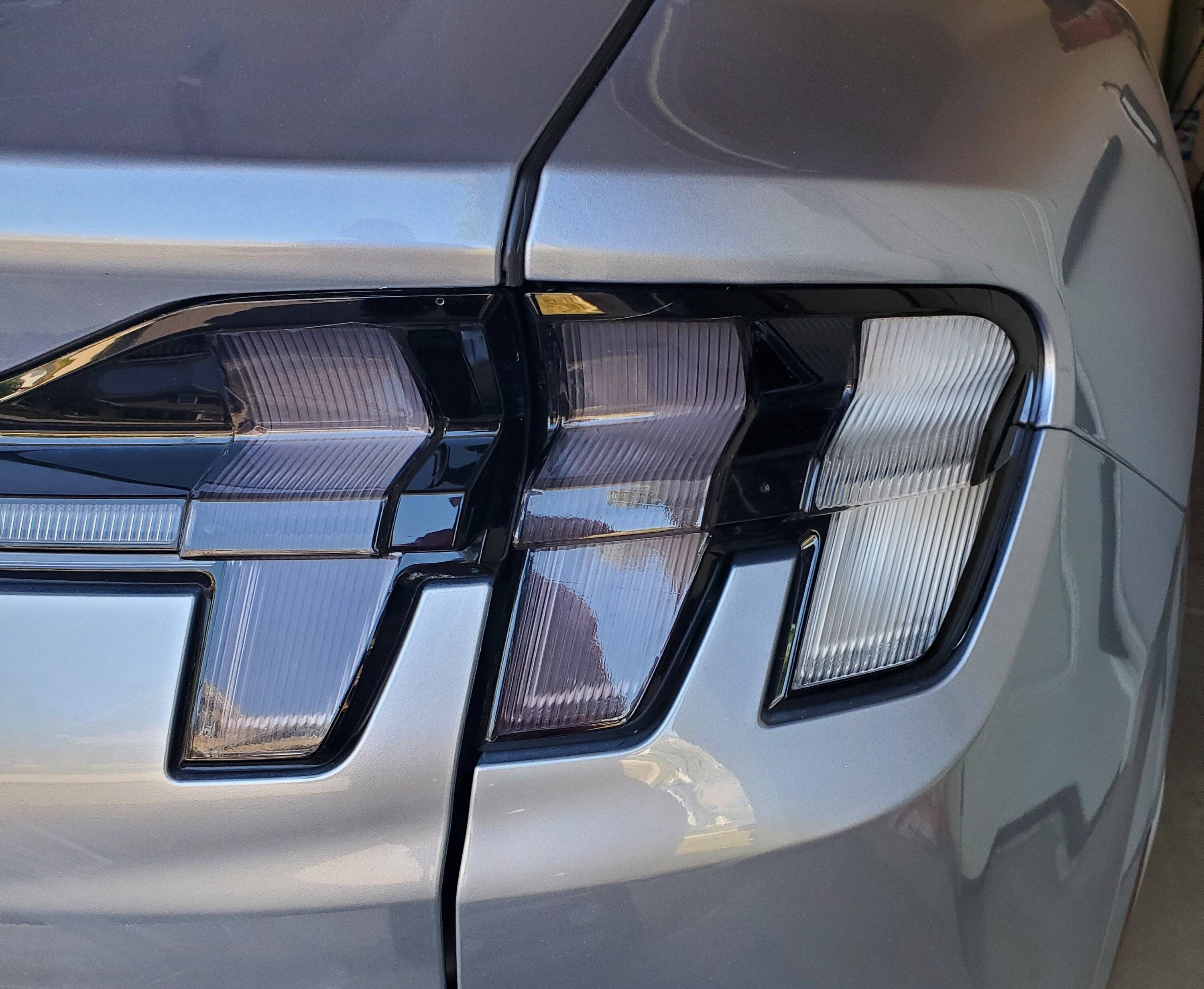 Ford Mustang Mach-E Taillight tint tint in process