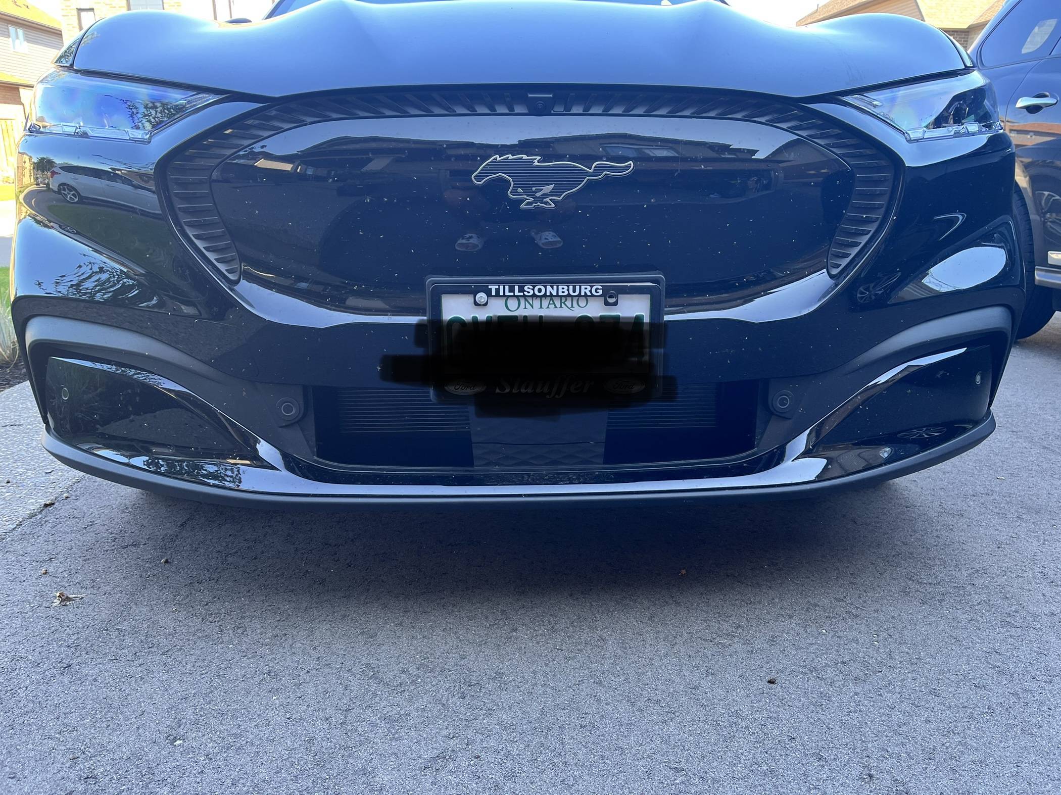 Ford Mustang Mach-E Control shutters on front Bumper broken 5D099894-4660-4976-B73E-E85872AAF8AE